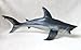 Produktbild maritime Dekoration Hai 55cm Haifisch Großer Weißer Hai White Shark Kunststoff Spielfigur Fisch Deko