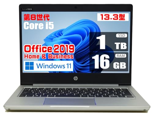 �y�����ςݕi�z ��8���� Core i5 8265U / SSD 1TB / ������ 16GB / MS Office 2019 / 13.3�^ HD/web�J����/Wi-Fi/Bluetooth/Windows 11 / �I�t�B�X 430G6/�m�[�g�p�\