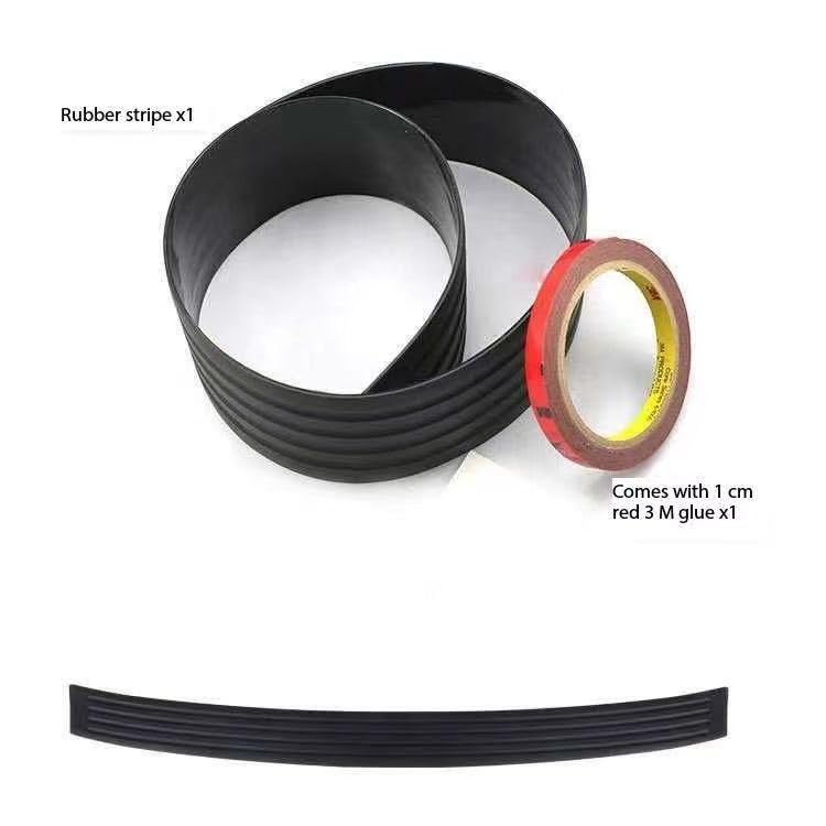 Protecteur Pare-Chocs Arrière 90cm Fibre Carbone Renault Megane E-Tech 2022+ - Anti-Rayures