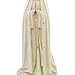 Hand Painted Our Lady of Fatima Statue Religious Figurine Virgin Mary Made in Portugal (Beige, 23.5 Inch)