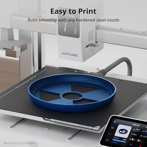 Image of ANYCUBIC PETG-CF Carbon Fiber 3D Printer Filament 1.75mm, Durable Impact & Heat Resistant, Satin Carbon Fiber Texture, 1KG Reusable Spool, Syrup Brown