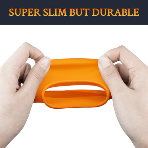 Image of SOULWIT Silicone Ear Pads Cover Protector for Bose QuietComfort QC15 QC25 QC2 QC35 QC45 /Ae2 Ae2i Ae2w /SoundTrue & SoundLink AE Headphones Cushions, Sweatproof, Easily Washable - Orange