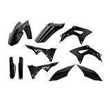 Polisport Motocross (MX) Replica Plastic Kit for Honda CRF 150L (2017-25) Dirt Bike – OEM Quality, Durable, Flexible & Perfect Fit – Black