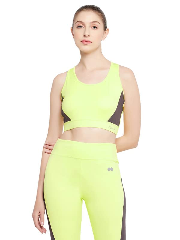 clovia Women's Polyester Wire Free Casual Sports Bra-picture-36