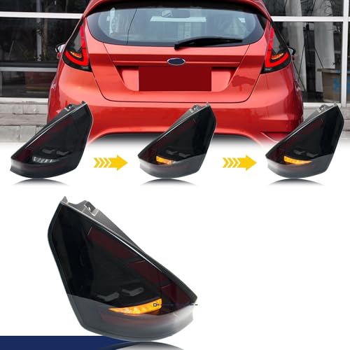 Feux arrière LED Fiesta 2008-2017 à animation dynamique de style MK7.5 - 2