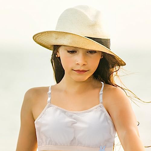 Hpory 4 peças de sutiã de treinamento sem costura para meninas - sutiãs de treinamento cropped para