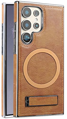 Coque Samsung S25 Ultra marron : finis les lancements de vidéos sans support stable