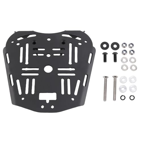 Boîte arrière 368G 501G support bagage amovible plaque de base inférieure moto