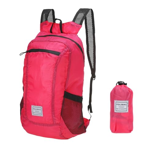 Mochila de senderismo ligera y plegable 15L-20L miniatura 1