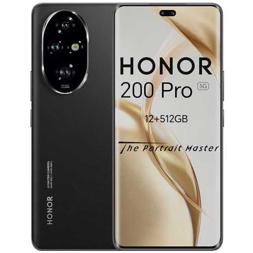 HONOR 200 Pro Smartphone 5G, Simlockfrei Android-Handy ohne Vertr...