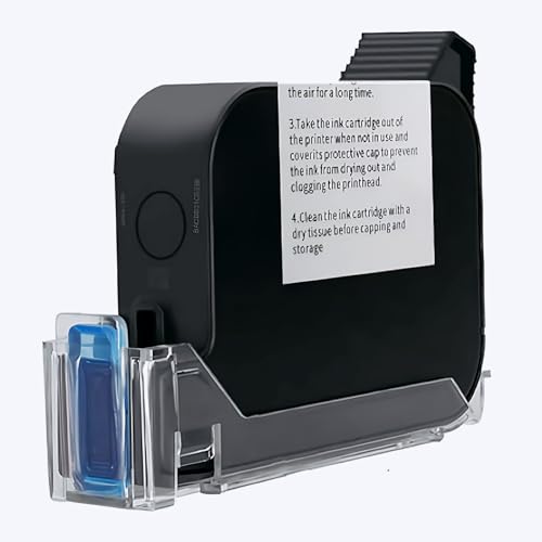 Image of Handheld Printer Ink Original Solvent Fast-Drying 42ML Black Ink Replacement for H760 Handheld Inkjet Printer Ink Cartridge