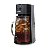 Capresso Iced Tea maker with 80oz Glass Carafe and Removable Water Tank