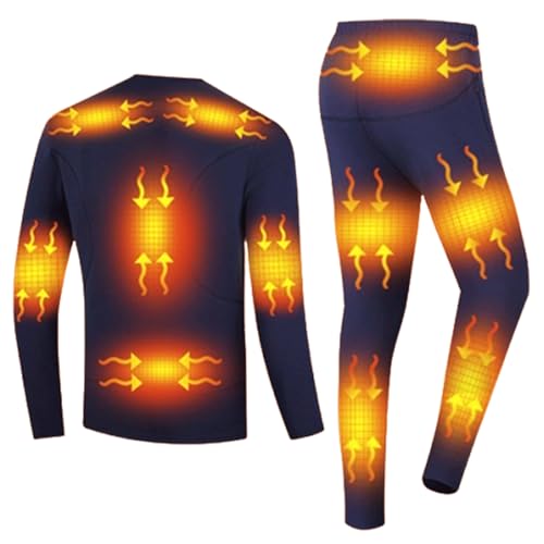 Ensemble chauffant isolé USB 16 zones FGRID haut et pantalon thermique