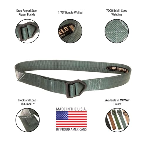 Tac Shield Rigger Belt, Small, Coyote, T32SMCY