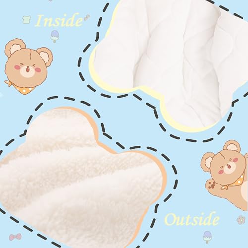 YMYDYFC Baby Girls Boys Snowsuits Newborn Winter Clothes Baby Bear Oneises jumpsuits Romper 0-9months4