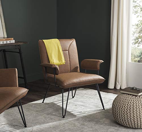 Sillón plegable cuerina color camel miniatura 2