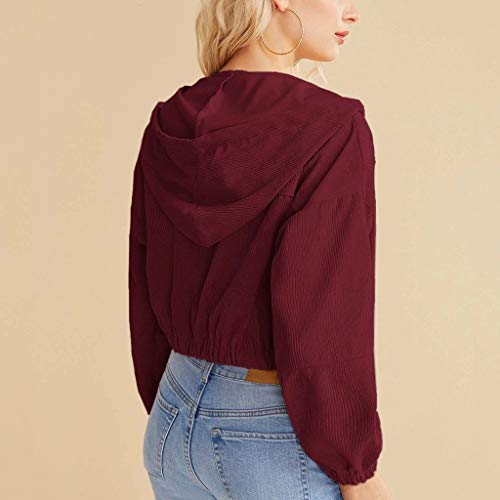 Veste courte zippée velours pour vos sorties décontractées - 2