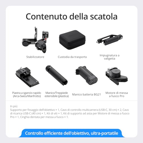 Dji Rs 4 Combo Stabilizzatore D’Immagine Nero - 6