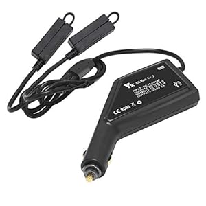 Yangers autolader voor DJI Mavic Air 2 drone (niet voor Mavic Air), 3 in 1 autoladeradapter voor 2 vliegaccu’s + 1…