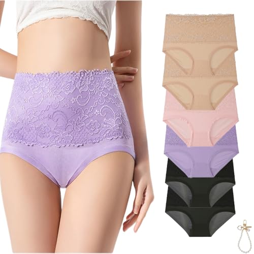 Evella Leak Proof Panties, 2025 evella leak proof underwear, High-Waist Tummy-Control Butt-Lifting Panties