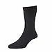 Price comparison product image HJ91 Hall MENS SOFTOP No Elastic Cotton Rich Socks 6-11 3pk All Black