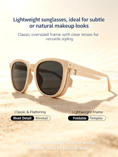 ChayWillow Foldable Polarized Sunglasses with UV400 Protection - image 2