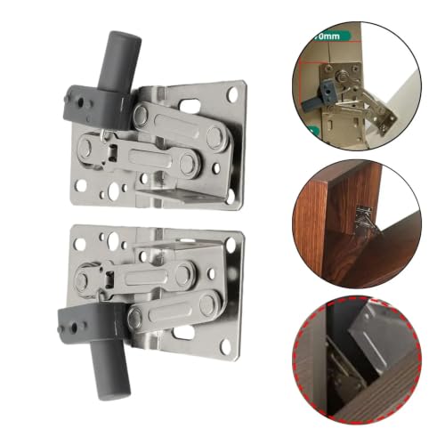 Charnières de porte à roulement à billes robustes pliantes 45°