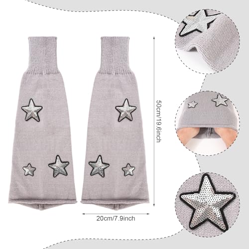 Image of XEPST Star Leg Warmers Kawaii Socks Flared Leg Warmers for Girls
