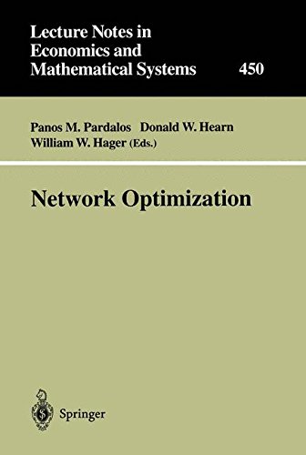Network Optimization (Lecture Notes in Economics and Mathematical Systems)