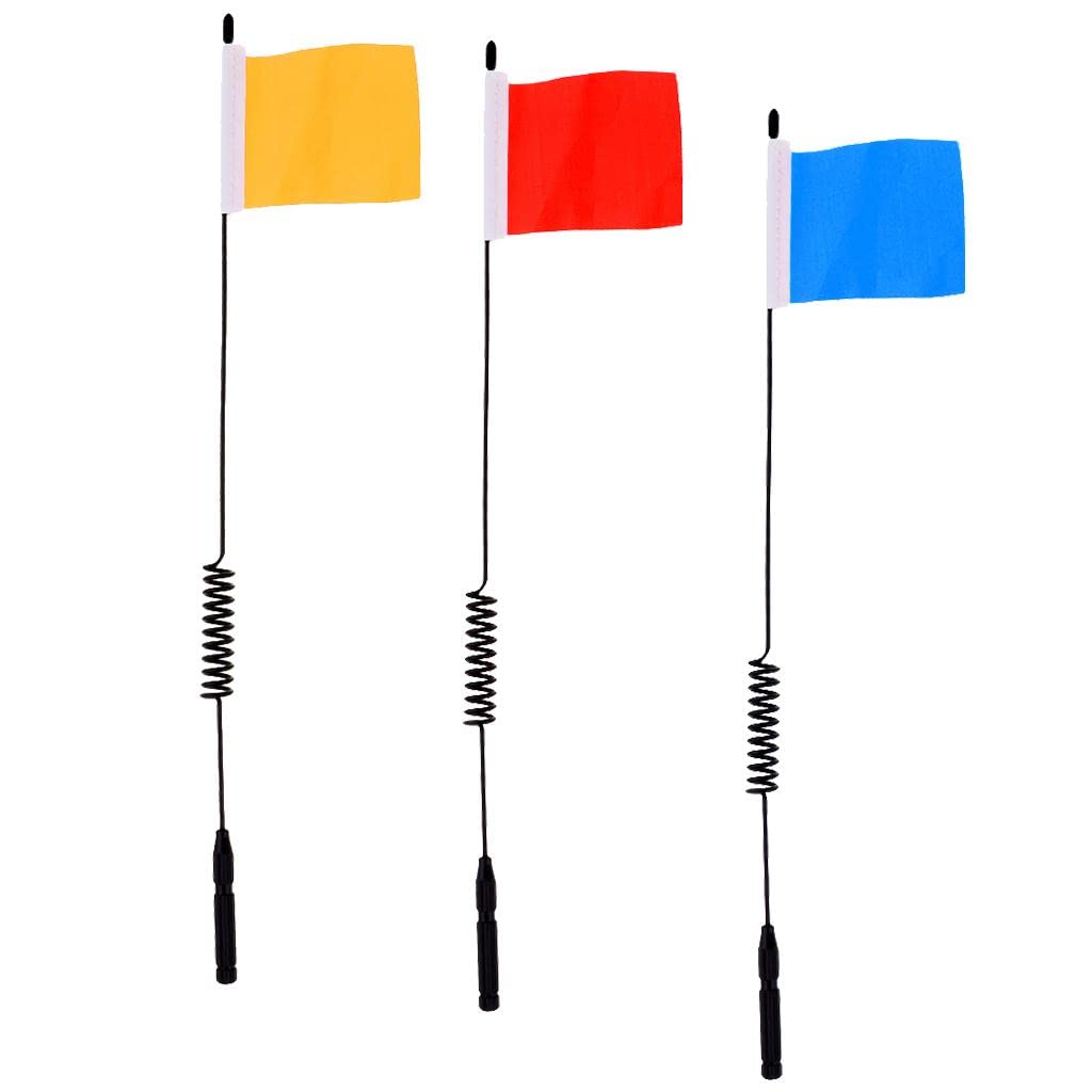 11.4 Inch Metal Decorative Antenna with Display Accessories for 1/10 RC Car Yellow-image-9