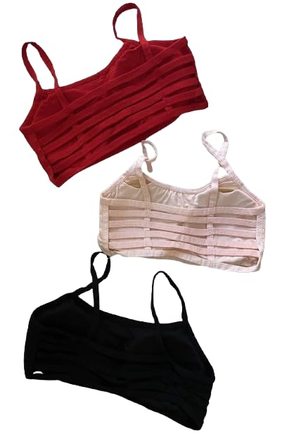 Women Sports Lightly Padded Bra, Removable Pad, Multicolor-image-40