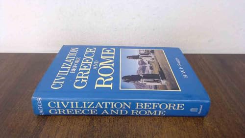 Civilisation Before Greece and Rome 0713452773 Book Cover