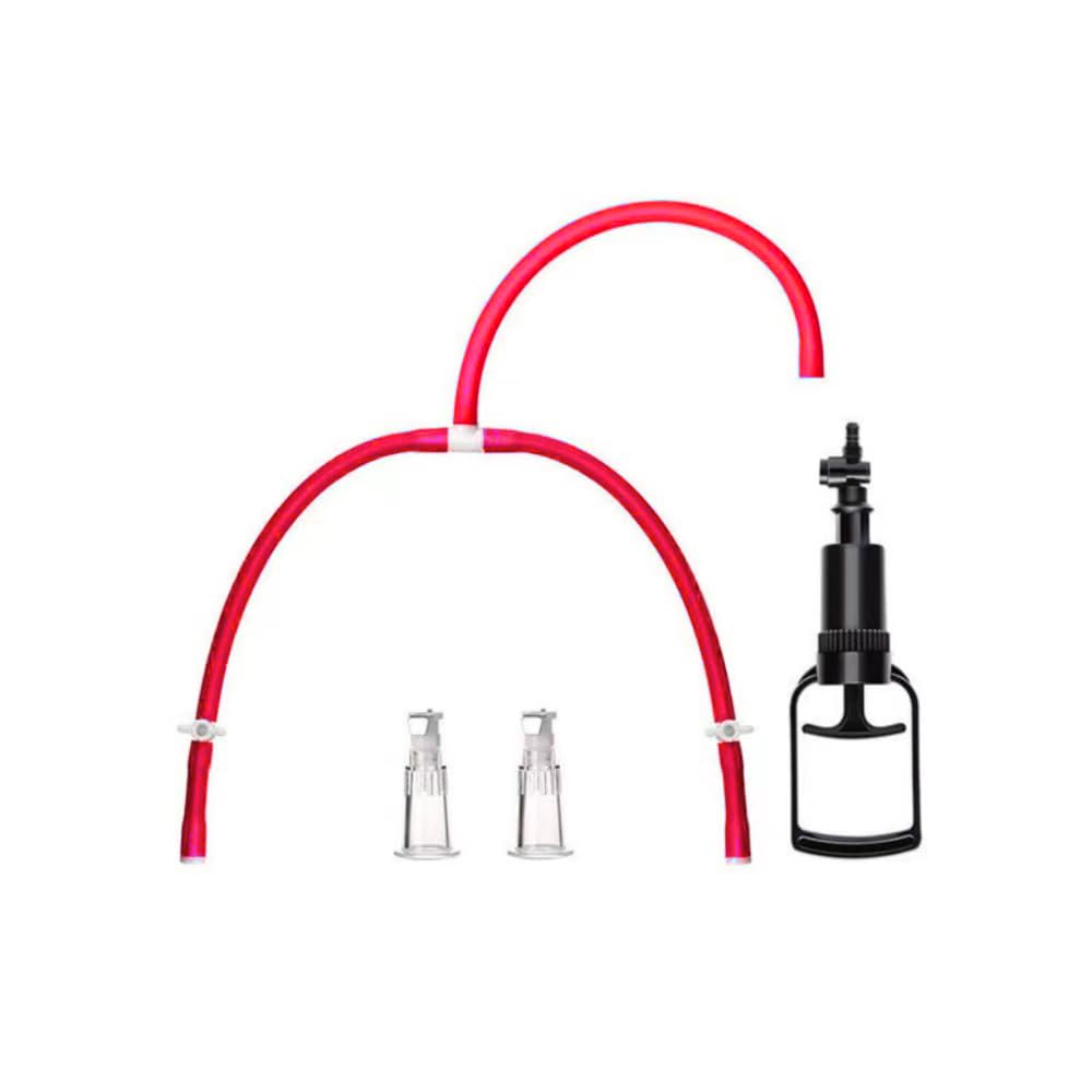 Suceurs de Mamelons et Pompe Vaginale – Set Érotique pour Stimulation Intense