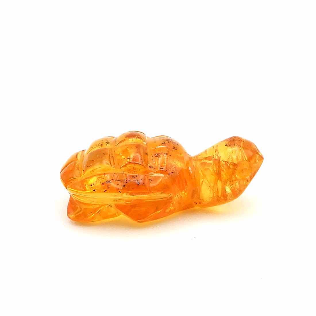 Amazon.co.jp: 琥珀 置物 亀 かめ カメ 彫刻 人形 ミニチュア フィギア
