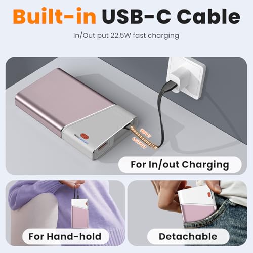 Portable Charger 20000mAh 22 5W PD 3 0 QC 4 0 Super Fast Charging Power Bank Cooler Aerosp - image 6
