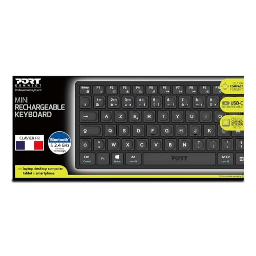Mini clavier Bluetooth Port Connect élimine les câbles avec sa batterie USB-C - 7
