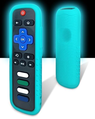 Protective Cover for Roku Remote - Environmentally Friendly Silicone Material,