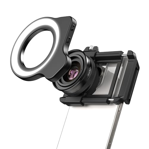 Objectif universel appareil photo téléphone portable grossissement 10X 20X réglage lumière