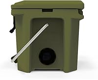 Vista 30 de Grizzly 20 Cooler Cofre de hielo de 20 cuartos de galón duradero con aislamiento rotomoldeado Fabricado en Estados Unidos Garantía de por vida