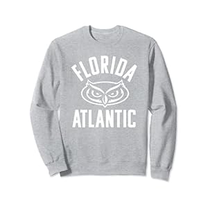 Florida Atlantic University FAU Owls Large One Color Sweatshirt