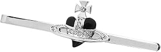 Vivienne Westwood ヴィヴィアンウエストウッド タイバー DIAMANTE HEART シルバーブラック 65050033-02P419