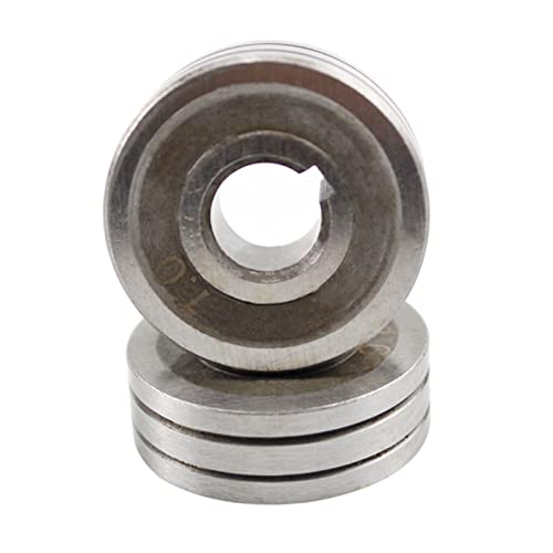 Roue de propagation filaire, accessoires roue d'avance en fil de soudure en acier inoxydable, rouleau d'avance de fil, poste à souder, roue Drive haute précision, (0,8/1,0 30 x 30 mm) Cover