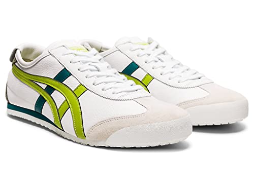 Onitsuka Tiger Unisex Mexico 66 Shoes, White/Herbal Garden, 9.5