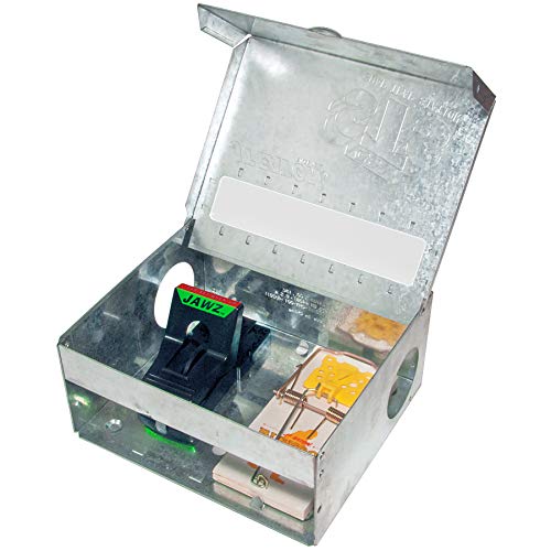Jt Eaton 401Sts Steel Rat Size Snap Trap Station With Clear Inspection Window (Pack Of 6) #TOP1