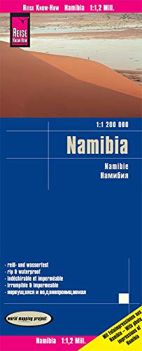 Reise Know-How Landkarte Namibia 1: 1.200.000