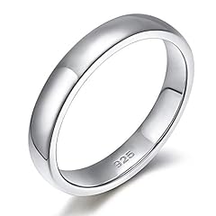 sterling silver-silver-4mm