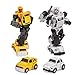 JIGFLY Trasformatore Serie Film hubcap e bugbite (Bumblebee Bianco), deformazione su Piccola Scala Autobots Auto Modello Robot Giocattolo Ko. Versione Azione Figura