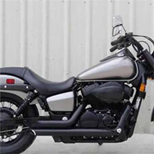Ligne d'échappement complète moto Shadow 750 finition premium chrome