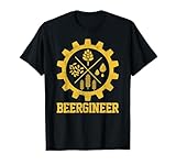 Beergineer Homebrew Home Brewing Craft Beer Brewer Gift T-Shirt