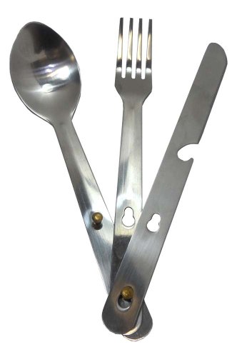 ADROIT 3 Piece Camping Cutlery Set | 6